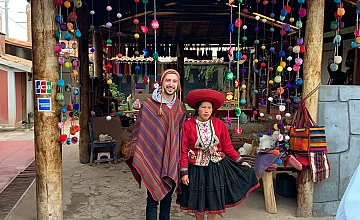 Cusco: trajes típicos andinos y demostración cultural con textiles