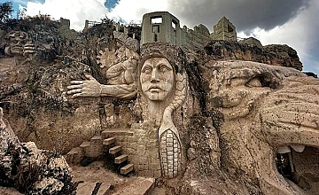 Morada de los Dioses, Cusco: esculturas en piedra y mirador en tour cultural