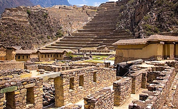 Complejo arqueológico de Ollantaytambo en el Valle Sagrado, Cusco